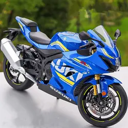 Large Size 1:9 Suzuki GSX-1000R Alloy Racing Motorcycle Model Diecasts Street Sports Motorcycle Model Simulation Kids Toys Gifts