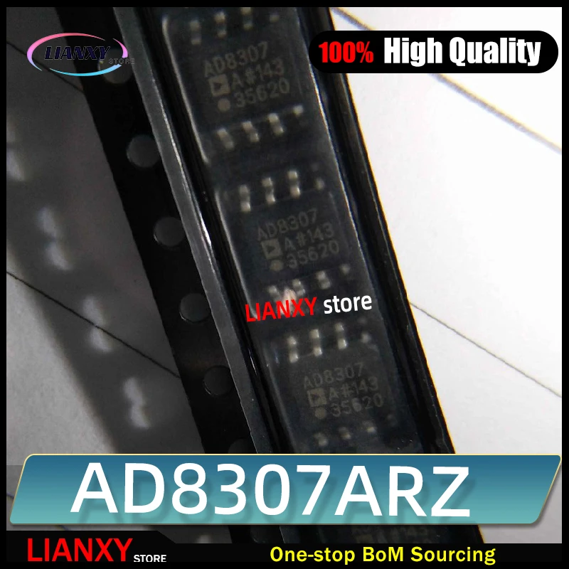 AD8307 AD8307ARZ SOP8 Low Cost DC-500 MHz, 92 dB Logarithmic Amplifier New Original