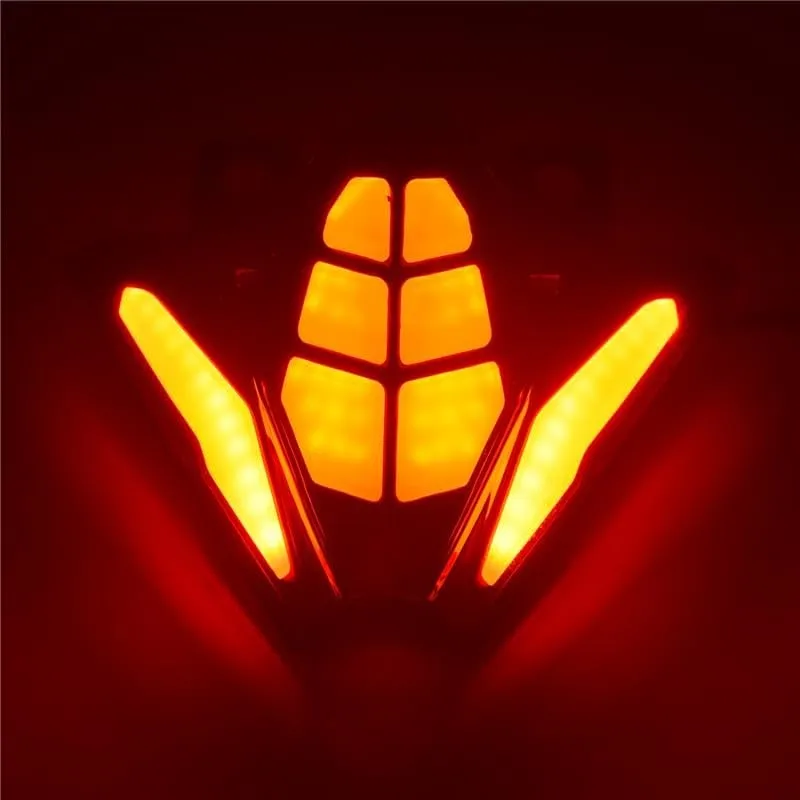 

Светодиодный задний фонарь для мотоцикла KAWASAKI Ninja 500 Z500 2025: интегрированный стоп-сигнал и указатель поворота - T48C