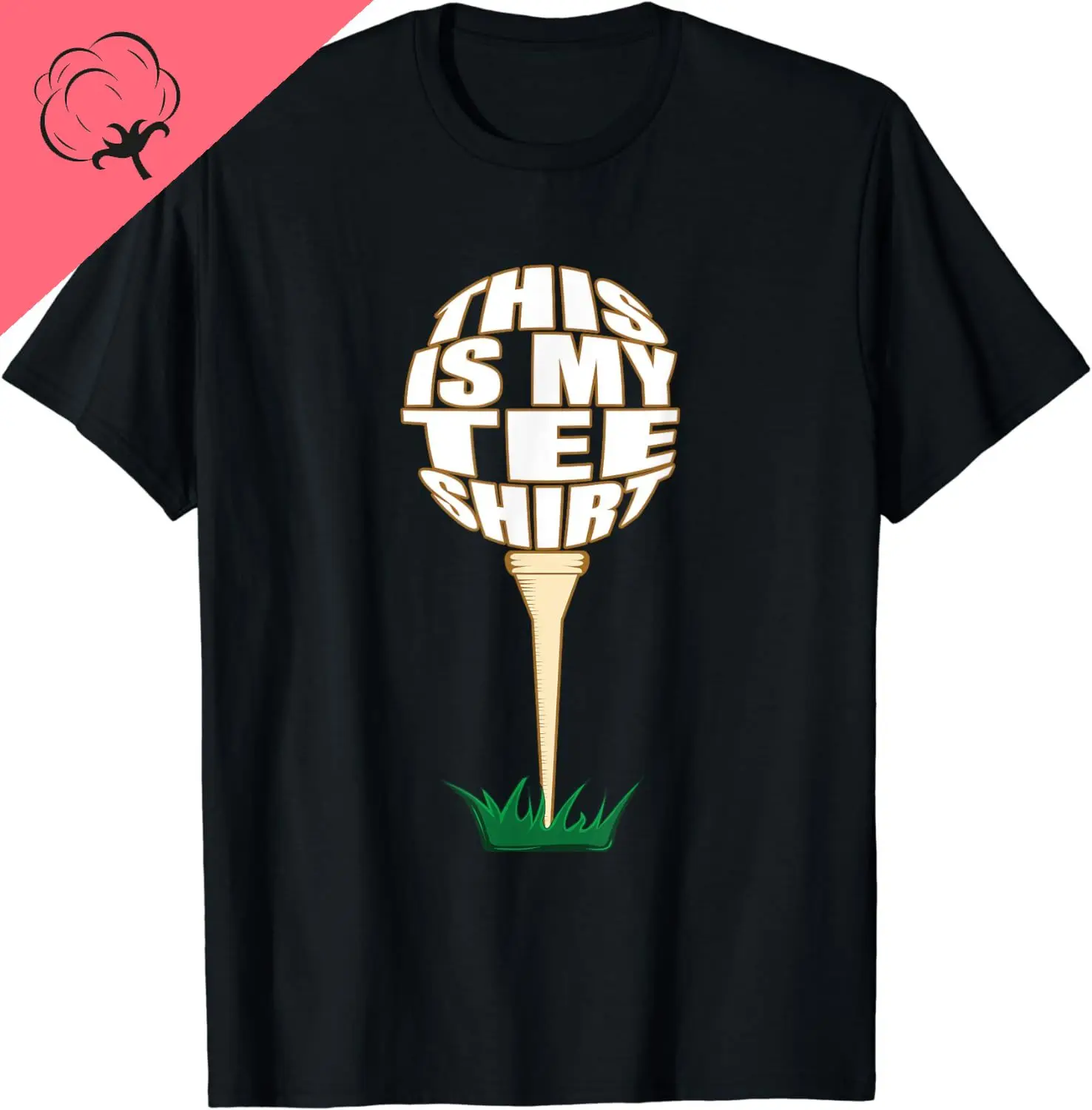 Tee Shirt Funny Golf T-Shirt This Is My Tee Golfer T-Shirt Cotton Men Clothing Tops Graphic T Shirts  Streetwear Camiseta Hombre