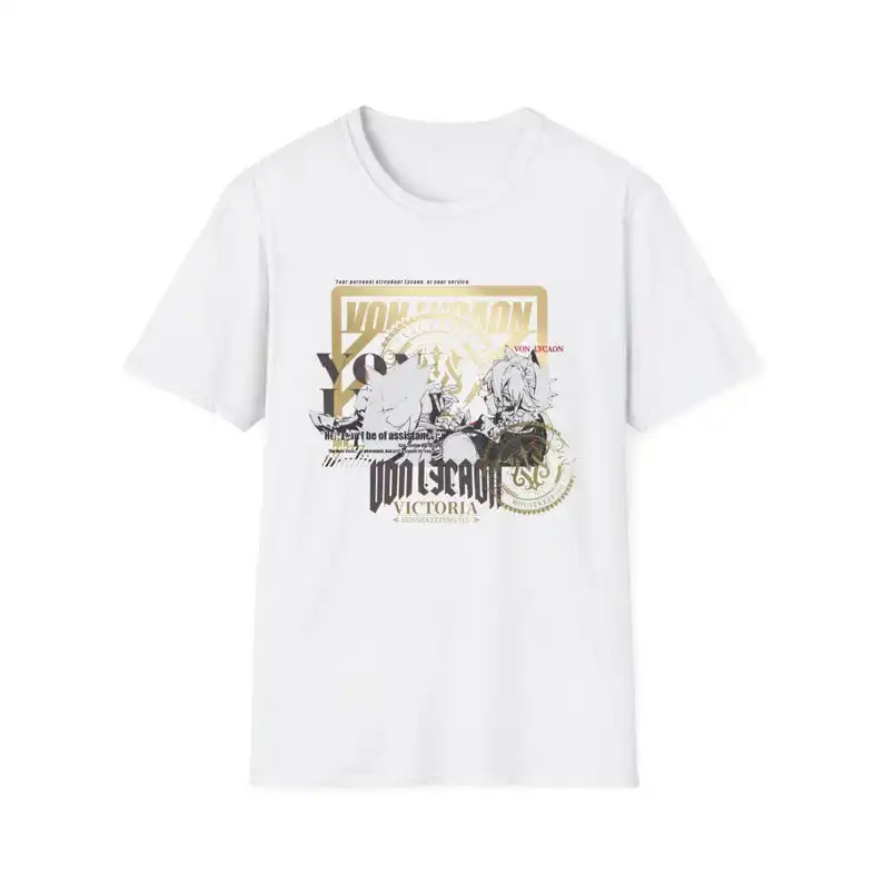 Von Lycaon Zenless Zone Zero Stylish Streetwear Graphic Tee  T-Shirt