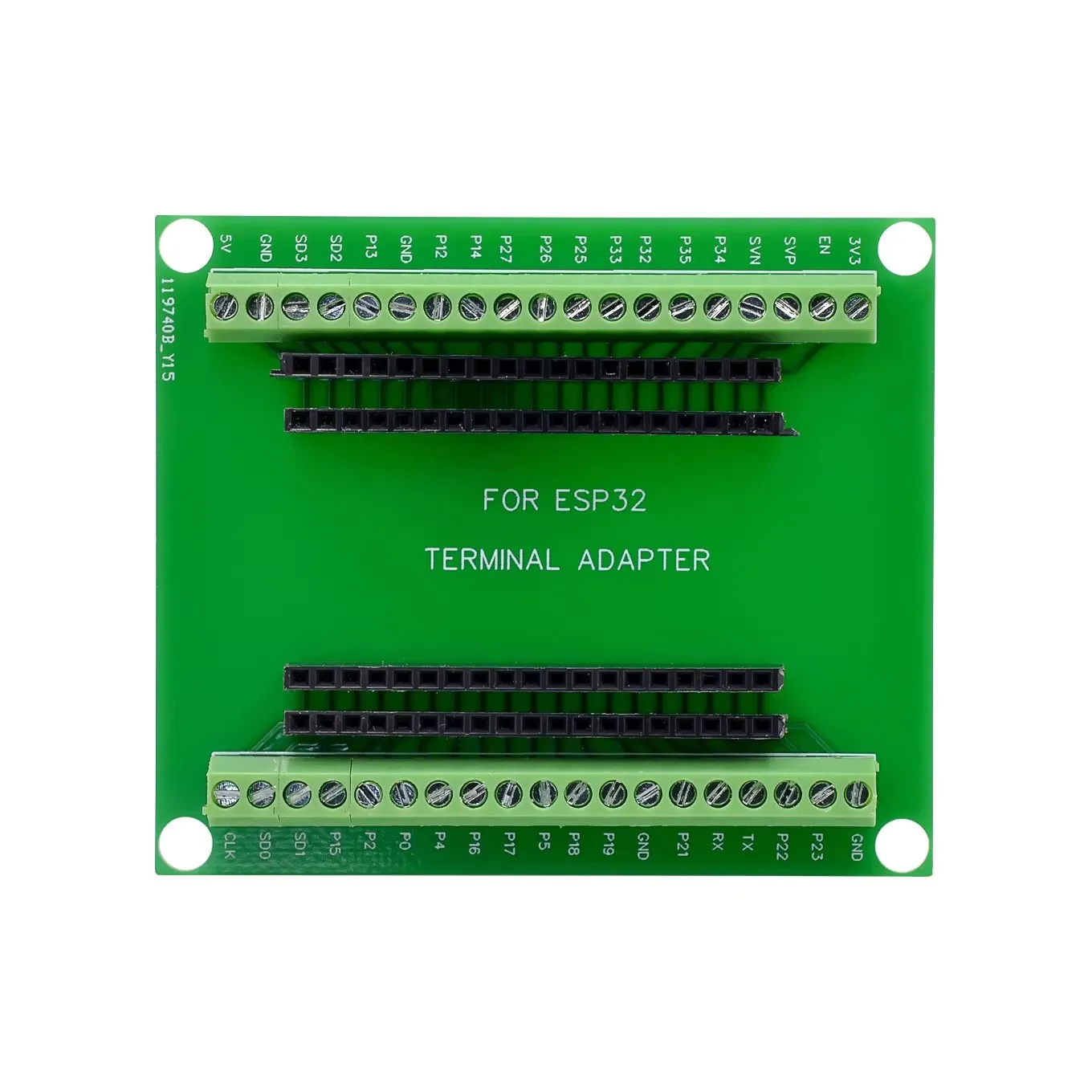 Placa de expansión ESP32, 38 Pines, GPIO Breakout Board