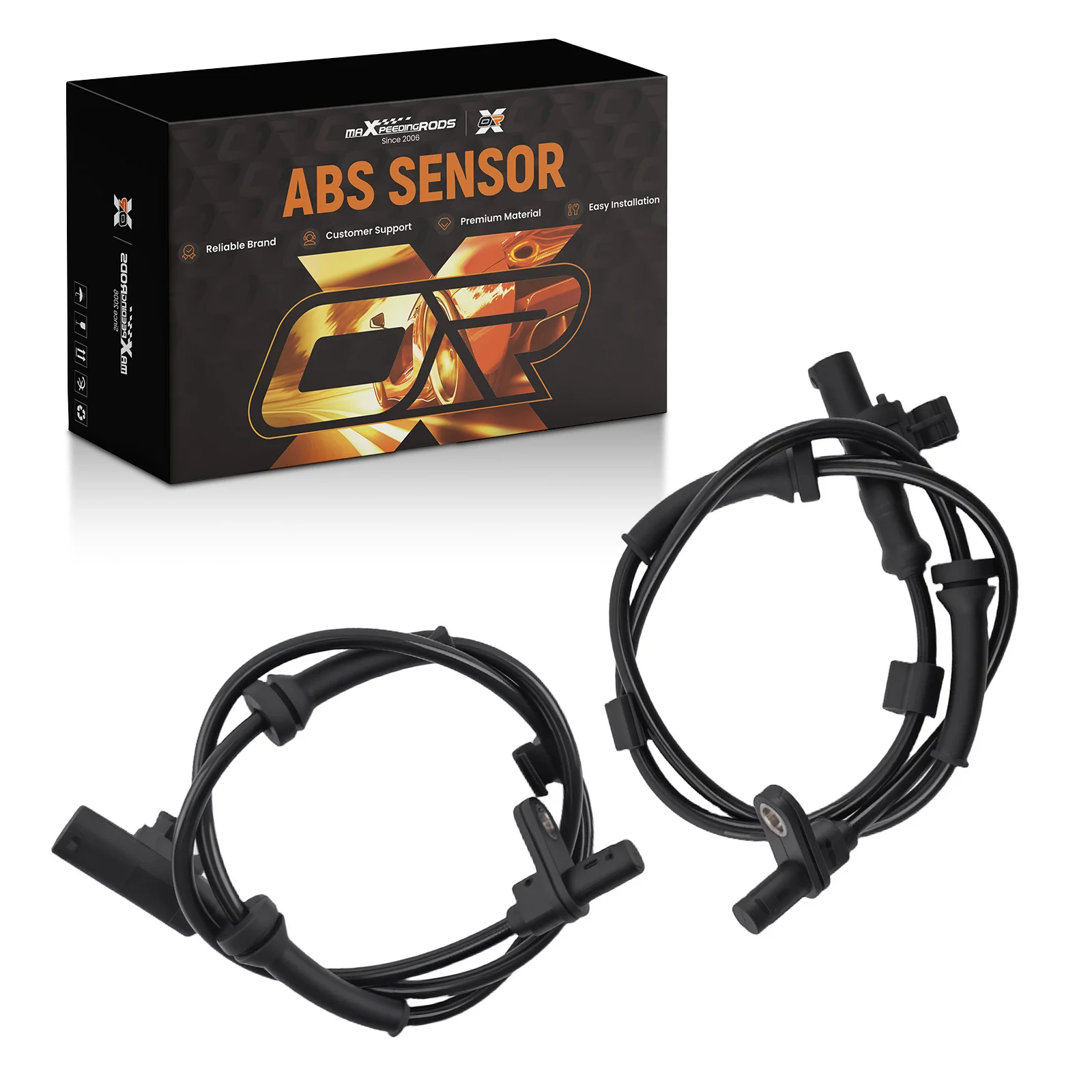 

2x ABS Sensor for Smart Fortwo 451 0.8L 1.0L Electric 2007-2024 4515400217 61269