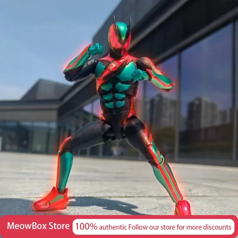 

Оригинальная коллекционная фигурка Bandai S.H.Figuarts Kamen Rider Zeztz Physicam Impact, 15 см, масштаб 1/12, мобильная модель, игрушка-сюрприз