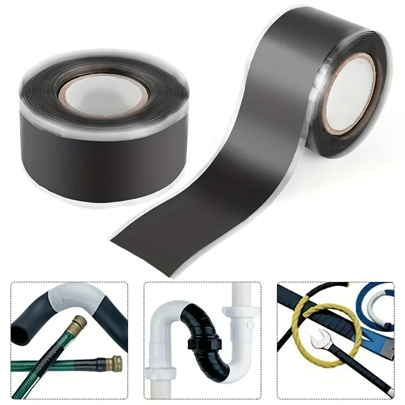 Self-Fusing Silicone Tape Waterproof Leak Proof Pipe Repair Sealing Tape ﻿