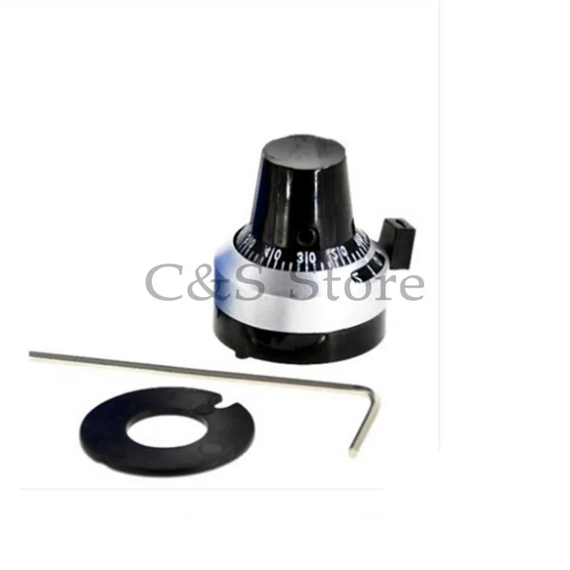 1pcs 3590S 6.35 mm precision scale knob potentiometer knob equipped with multi-turn potentiometer