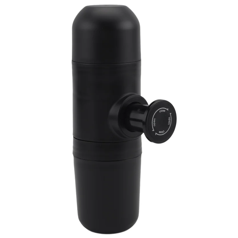 

Кофеварка A65Z, 70 мл, ручная кофеварка для приготовления эспрессо под давлением, портативная кофеварка для автомобиля, путешествий, кемпинга, дома и офиса