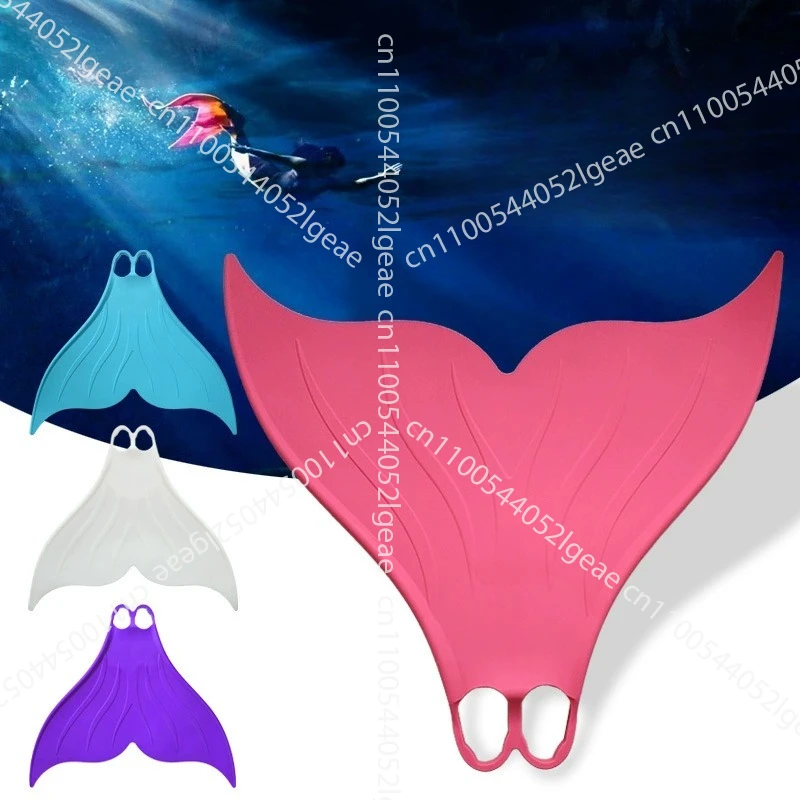 

Fins Soft Silicone Aquarium Diving Swimming Training Photo Free Diving Single Webbed Equipment