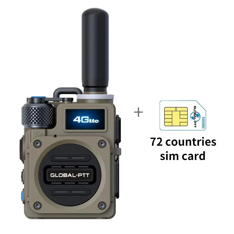 

New G6 4G Poc Globale Long Range High Battery Capacity Long Standby Two Way Radio Housing