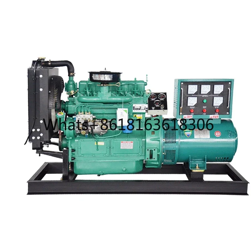 Diesel Generator 30kw 37 KVA Open Type Electric Strater