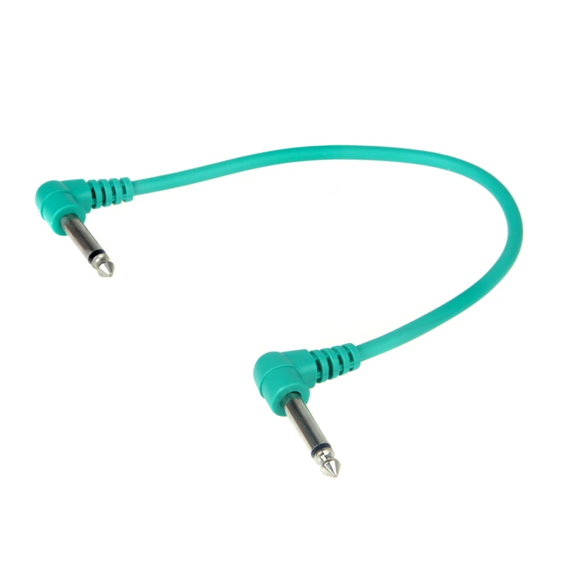 Guitar Effect Six-color Connecting Cable Set Colored Guitar Jumper Tilted for Guitar Effect Pedal