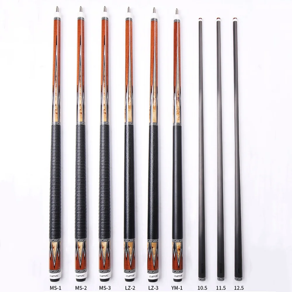 CUETEC 58INCH ZEUS Carbon Fiber Billiard Pool Cue Stick 12.5mm