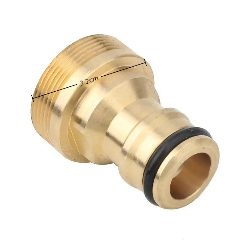 1Pc Brass Universal Kitchen Faucet Adapter Multi-function Connector For Mixer Hose Basin Car Wash Garden Watering Tools