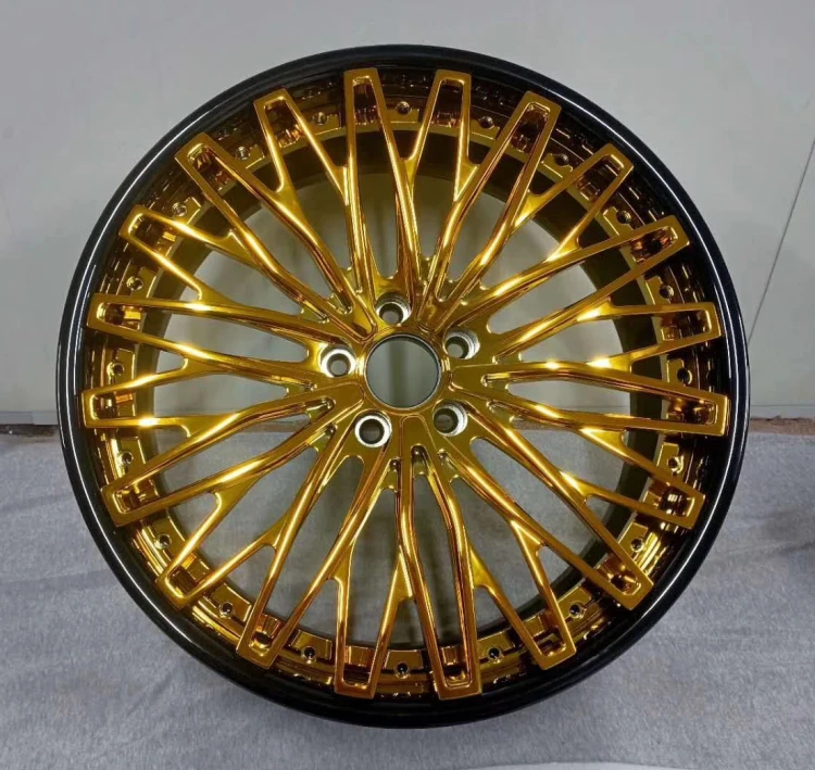 20 21 22-inch forged rims for Lamborghini URUS  Rolls-Royce Bentley Ferrari 358 488 Benz Audi BMWcustom 2 piece forged wheels