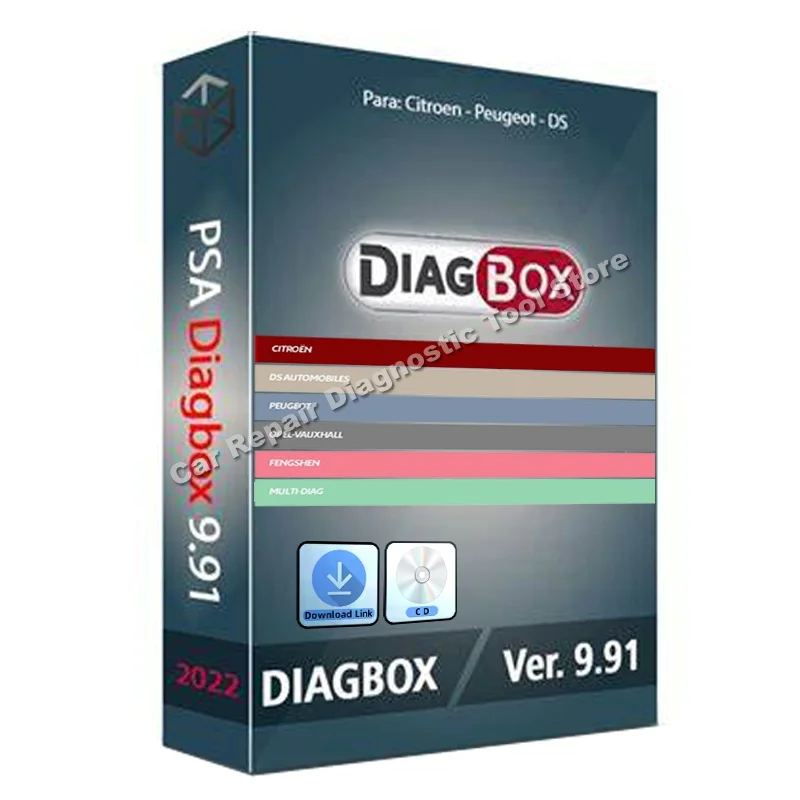 

2024 Latest Diagbox V9.91 V9.68 Direct original installation work with Lexia3 PP2000 Diagnose Adaptations Diagbox For Peogeot