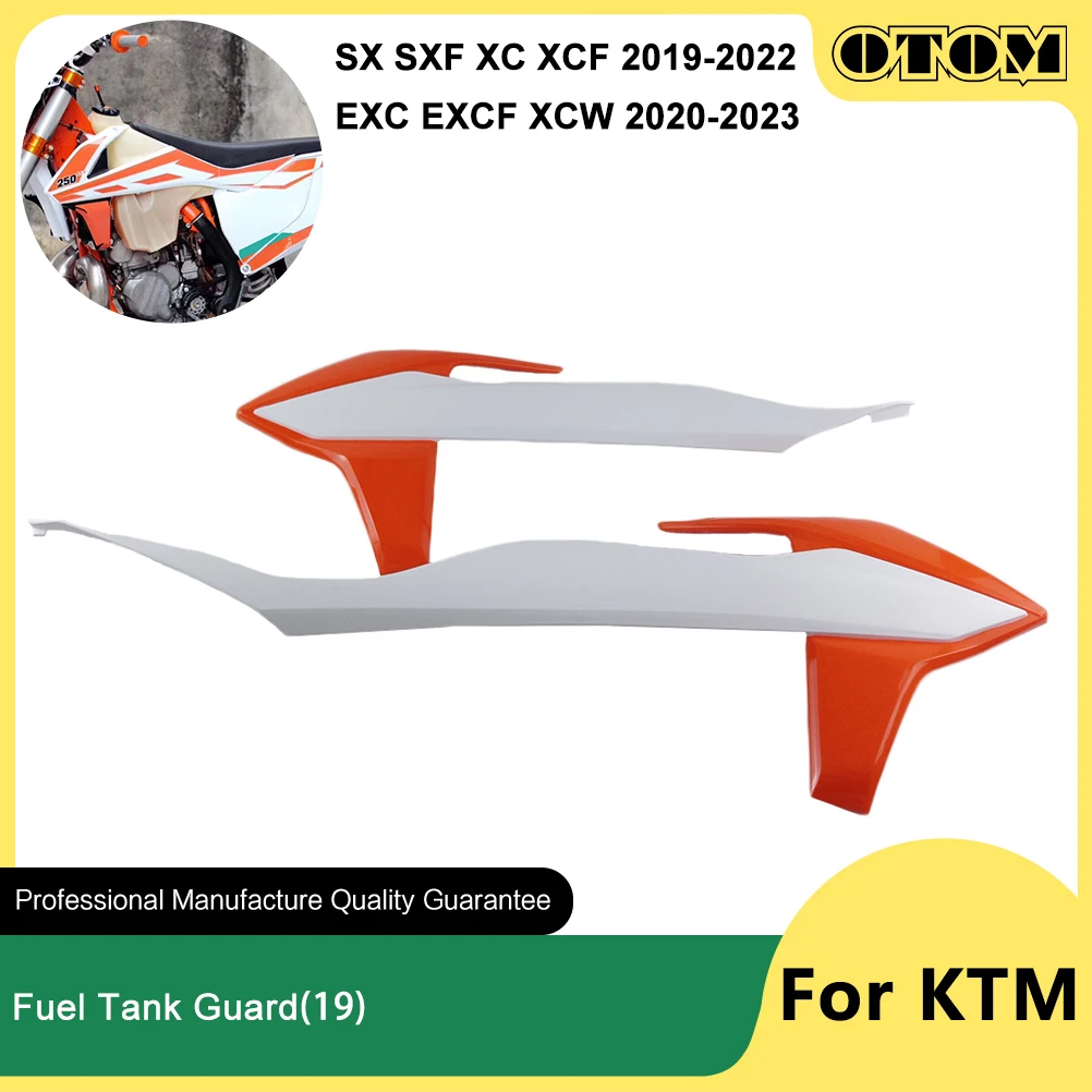 

OTOM 2019-2023 Motorcycle Fuel Tank Guard Side Panels Protector Radiator Shroud Fairing Cover For KTM SX SXF XC XCF EXC EXCF