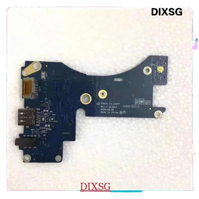 LS-J52FP 0KJJCW dla DELL Alienware M17 R2 R3 USB Audio karta sieciowa Ethernet mała tablica
