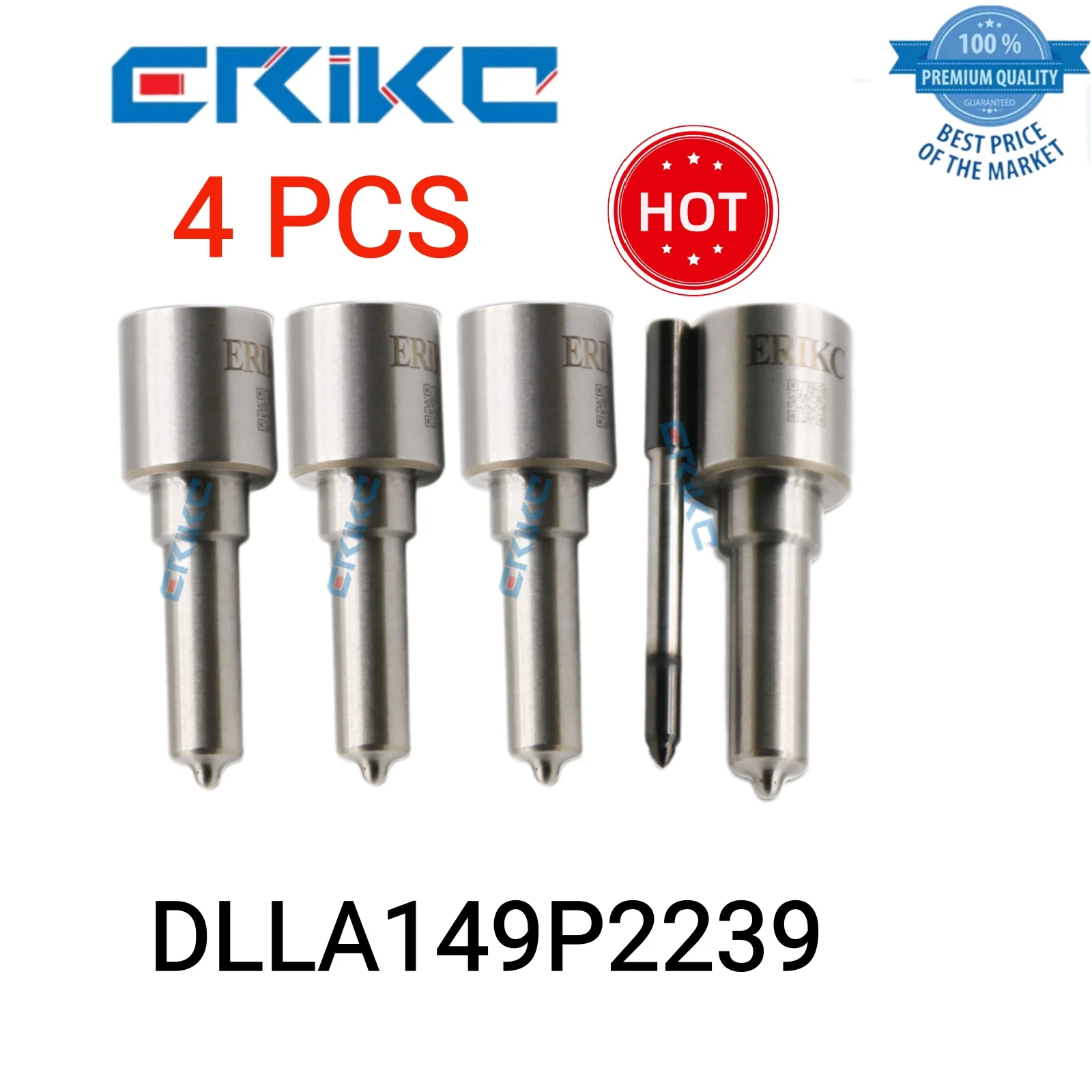 

4 PCS DLLA149P2239 Injector Fuel Nozzle DLLA 149 P 2239 Truck Common Rail Nozzle DLLA 149P2239 Nozzles Injection