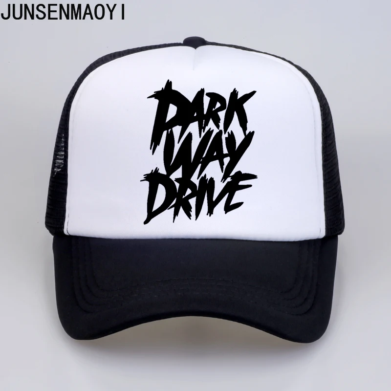 New Parkway Drive Metalcore Punk Rock  Baseball Cap High Quality print letter Cool Summer Baseball Mesh Net Trucker Cap Sun Hat