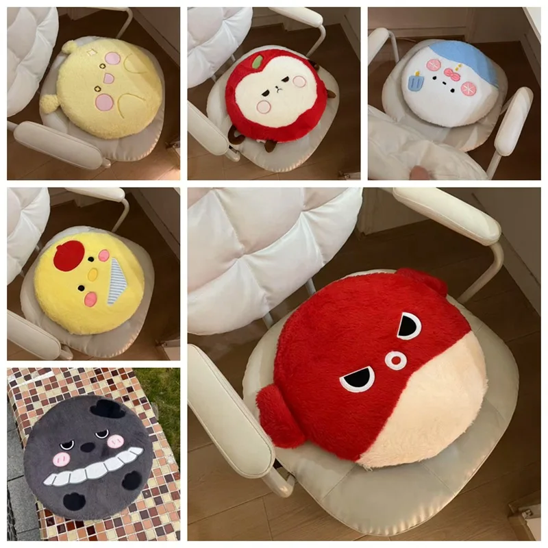 Love and Deepspace Sylus Caleb Rafayel Xavier Zayne Косплей Подушки из пены с эффектом памяти Сиденье Симпатичная декоративная подушка Круг Утолщенное сиденье