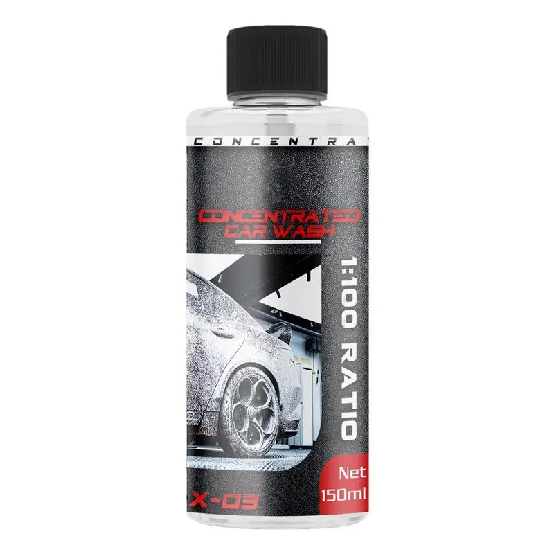 

Foam Car Wash Liquid High Concentrated Car Wash Liquid 1:100 Polishing High-Foaming Cleaning Solution Removes Water Stains