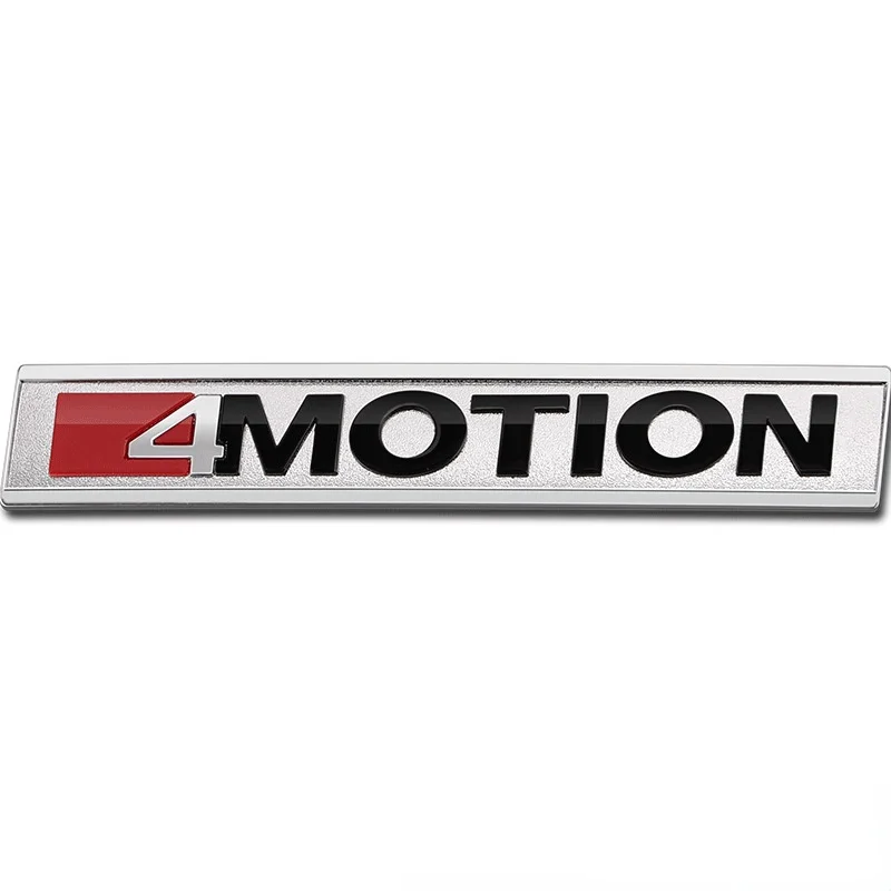 

1 Pcs 3D ABS Rear Trunk Fender 4MOTION Logo Emblem Car Stickers For Volkswagen VW Golf Tiguan Touran Variant Caddy Car Styling