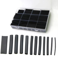127/150 /170 /650 Pcs Heat Shrink Sleeving Tube Assortment Kit Electrical Connection Wire Wrap Cable Waterproof Shrinkage 2:1