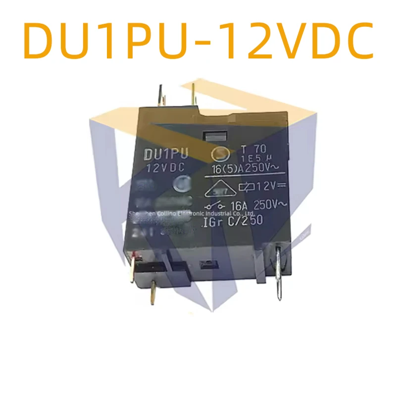 2pcs DU1PU 12VDC 18VDC 24VDC Microwave Oven Relay 4-pin 16A