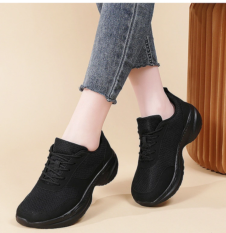 Frauen Sneaker Bequeme Heels Turnschuhe Schuhe Frau Casual Schuhe Sport Frauen Körbe Femmes Trainer Weiß Tennis Weibliche – Detail 7
