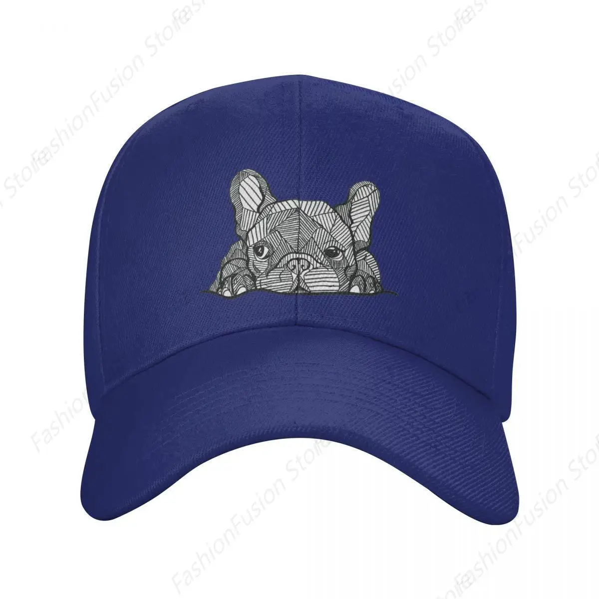 Klassieke Franse Bulldog Baseballpet Mannen Vrouwen Verstelbare Unisex Trucker Hoed Mode Bal Caps Voor Dagelijkse Casual Outdoor Hoofddeksels