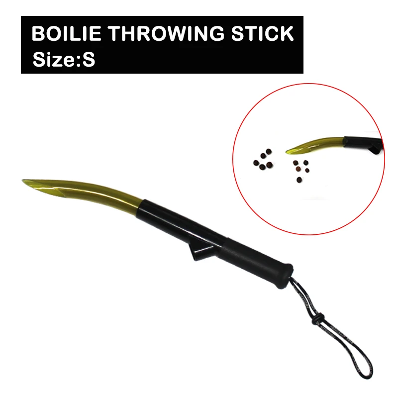 1PC Carp Fishing Bait Boiline Throwing Stick Safety Lanyard Easy To Carry With A Grip-Resistant Handle  For Carp Fishing Tackle