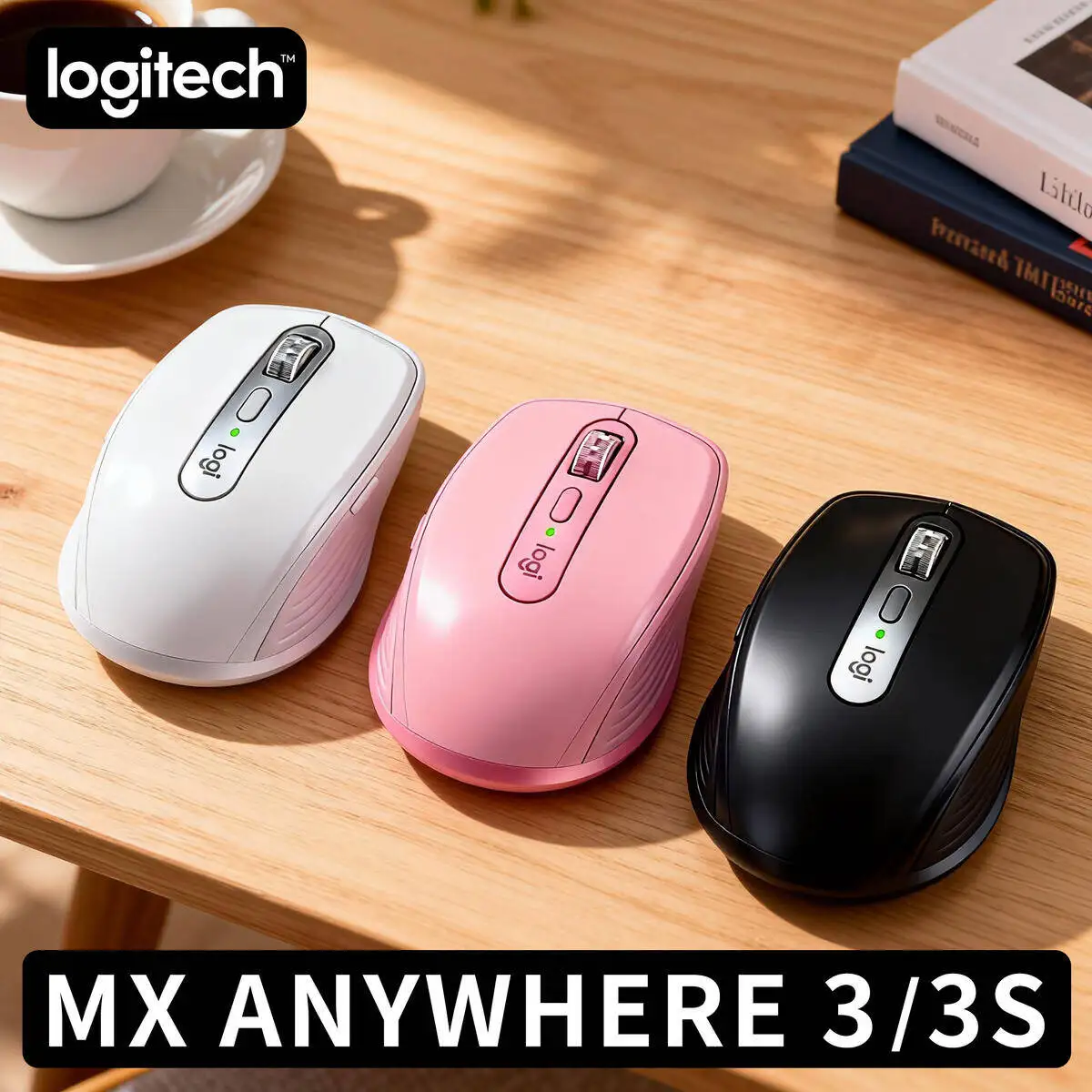 

Logitech MX Anywhere 3S Compact Wireless Mouse Dual Mode Silent Operation for Windows Mac PC Office