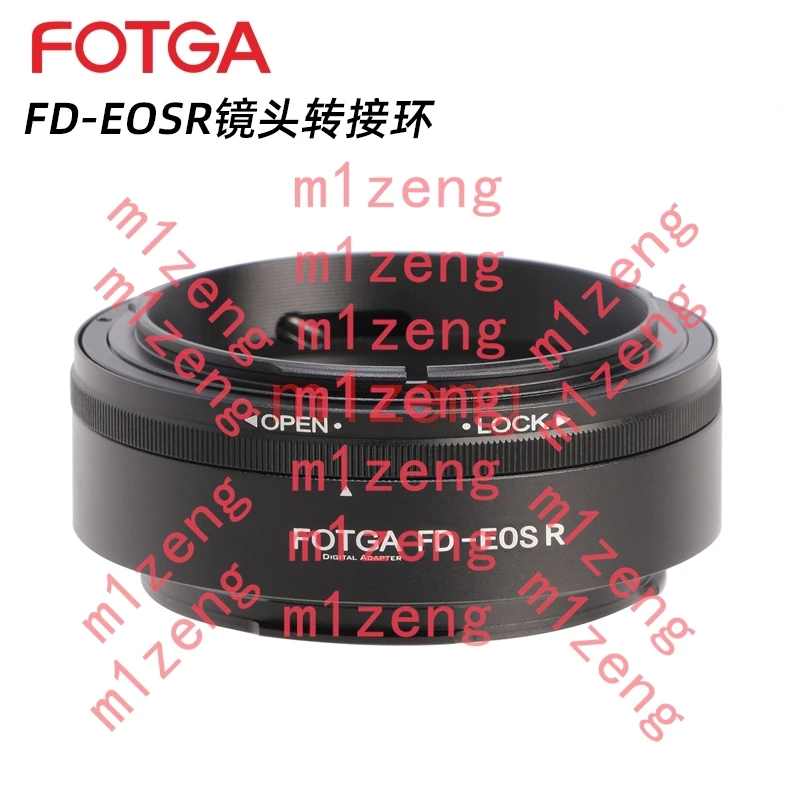 Anillo adaptador FD-EOSR para lentes con montura CANON FL FD a montura Canon RF EOSR R50 R10 R8 R7 R6II R5C R3 RP R5 para cámaras de fotograma completo