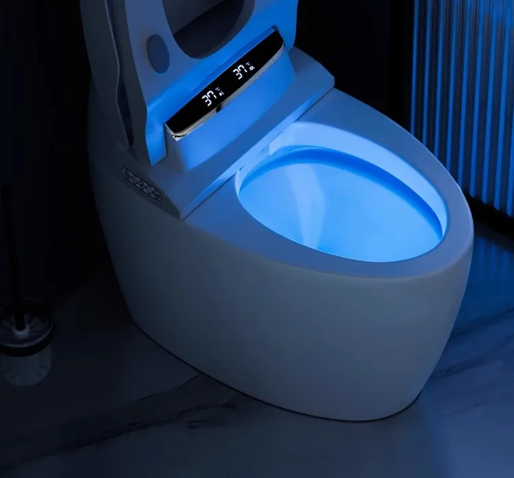 Intelligent toilet, fully automatic induction toilet, electric foam, no water pressure limit