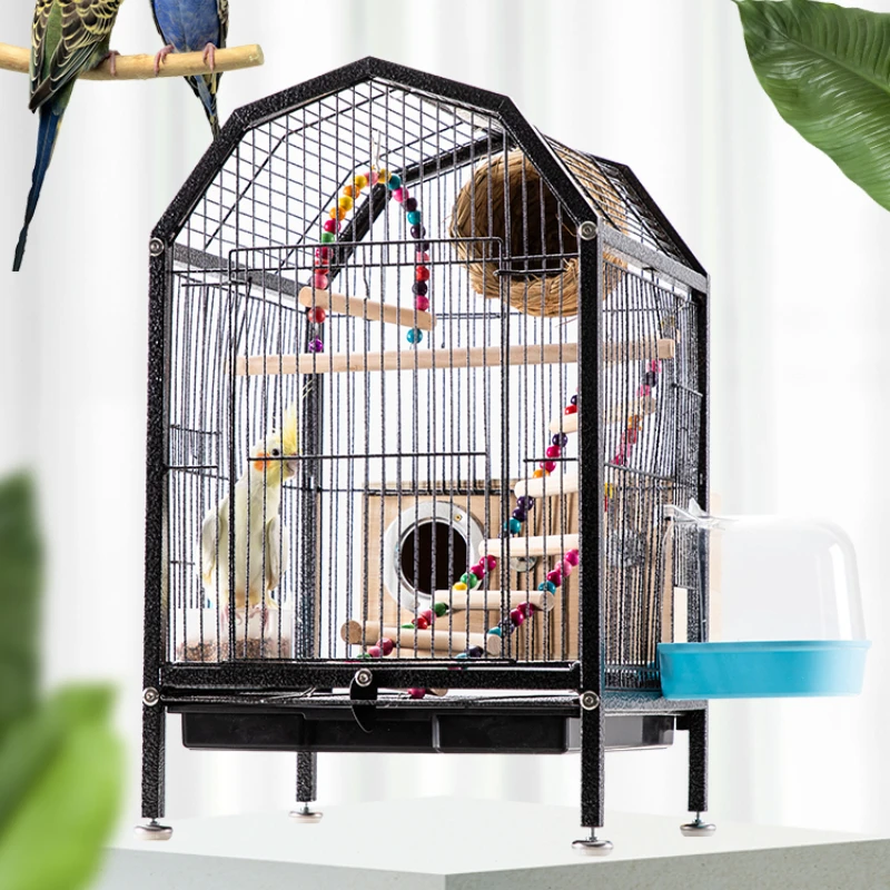 

Large Pigeon Bird Cages Feeder Parrot Canari Stand Outdoor Bird Cages Toys Feeder Jaulas Para Pajaros Pet Products YY50BC