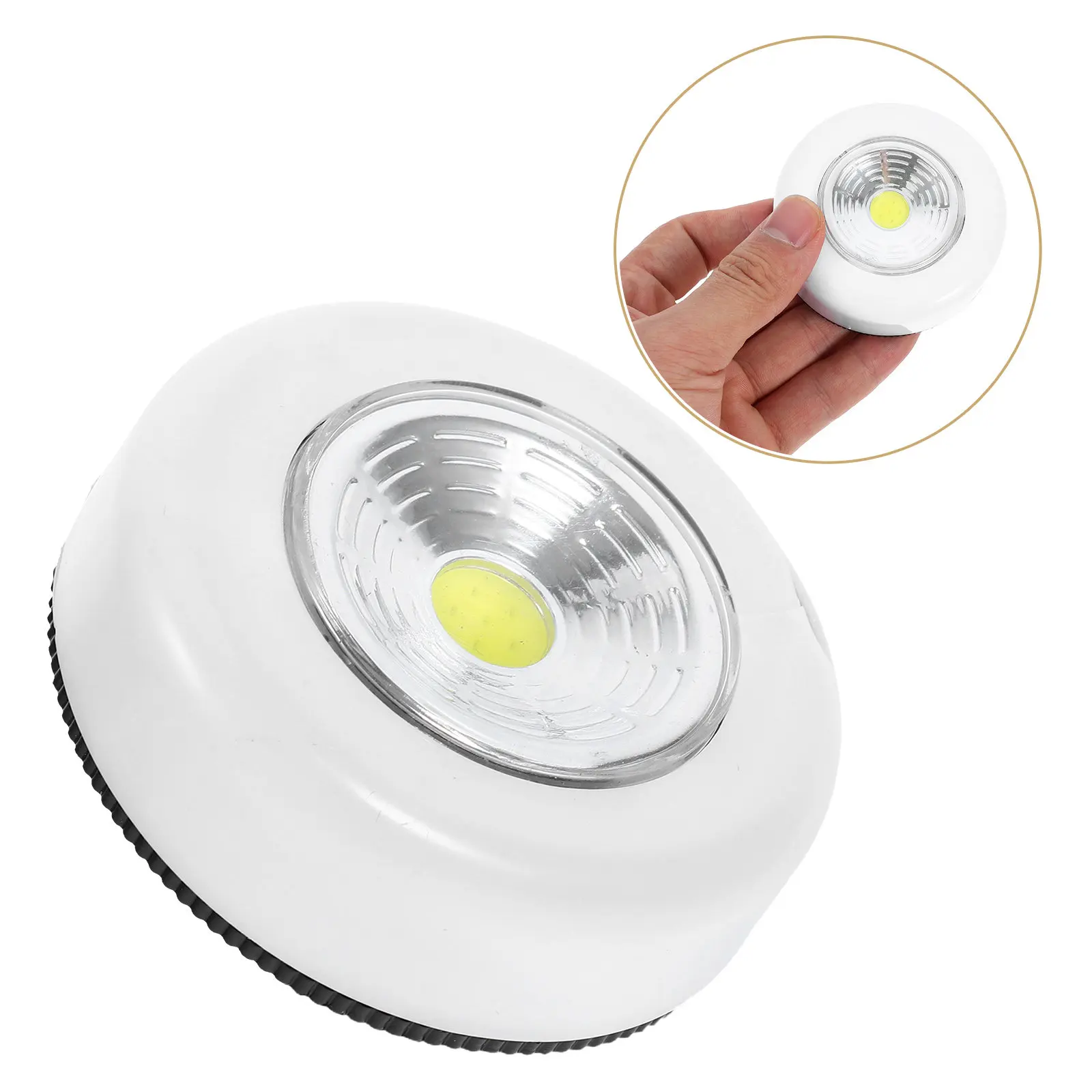 

LED Push Touch Lights Powered Small Night Lights Emergency Cabinet Wall Lamps for Bedroom Closet Shelf