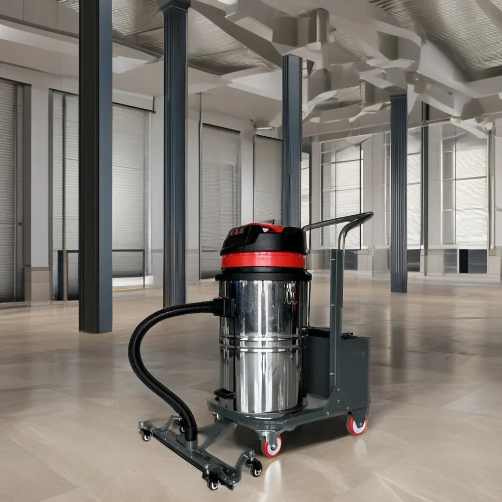 

Large Industrial Portable Autonomous Warehouse Vacuum Wet Cleaner Cordless 2000w For Industry