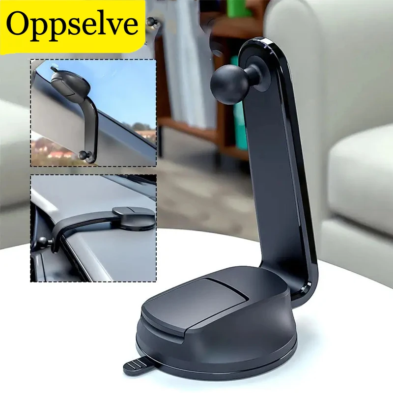 

Portable Car Phone Holder Adjustable Dashboard Stand Suction Cup Base For 17mm Ball Head Gravity Magnet Mount Navigation Bracket