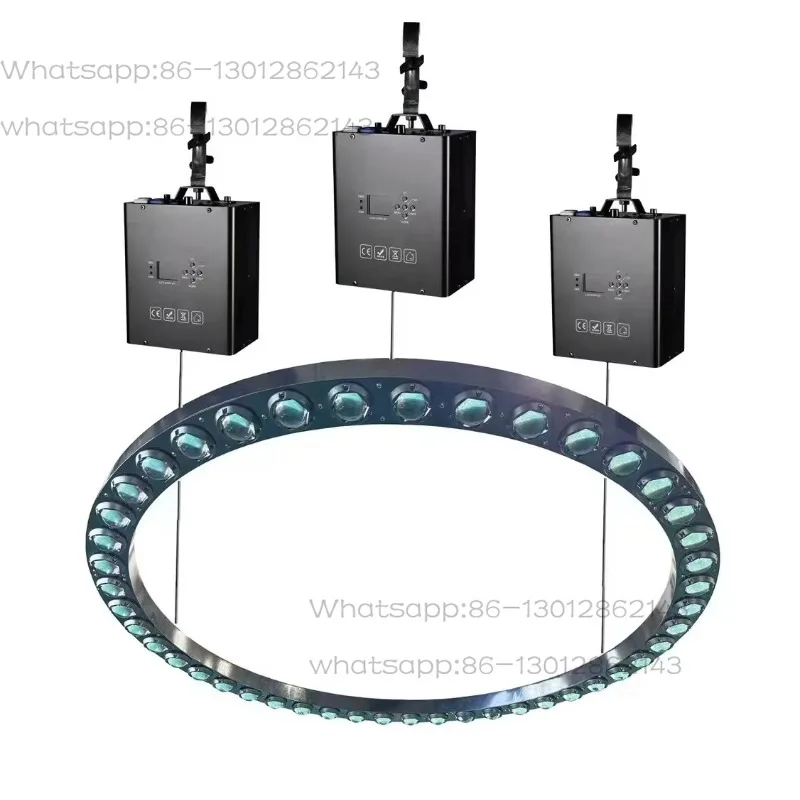 

Набор лебедок DMX объемом 8 кг с двигателем с приводом и кольцом подъемной балки диаметром 1,1 м для системы сценического оборудования.