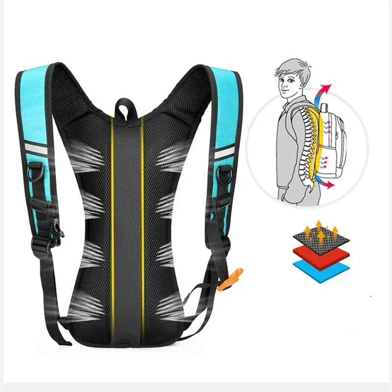 Outdoor Cycling Backpack Portable Waterproof Bicycle Bags Outdoor Sports Climbing Hiking Pouch MTB Road Bike Hydration Backpack