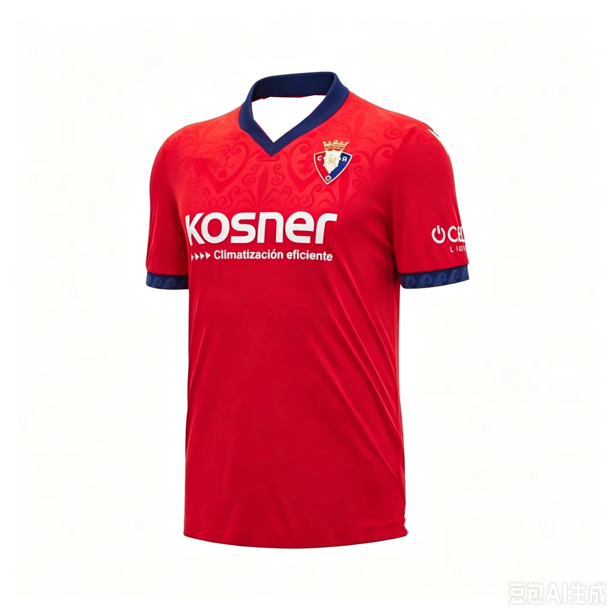 Summer Men's Women's Osasuna 2026-2027 New Season Football Sportswear Breathable T-shirt Quick Drying Sportswear Competition