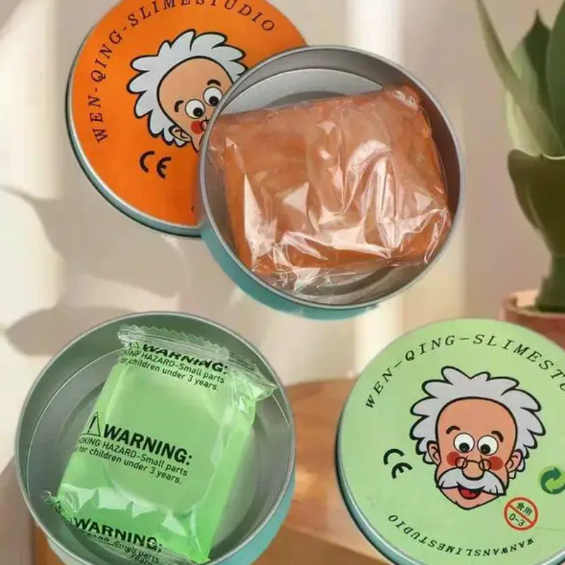 Colorful Liquid Glass Mud Slime Stress Relieving Toys Non Stick Hand Crystal Mud Decompression Toy For Kids Adults Gift
