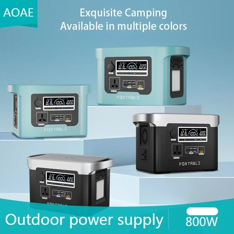 800W 40Ah-85Ah portable power bank, portable power station, outdoor emergency power supply for camping outdoor RV homes