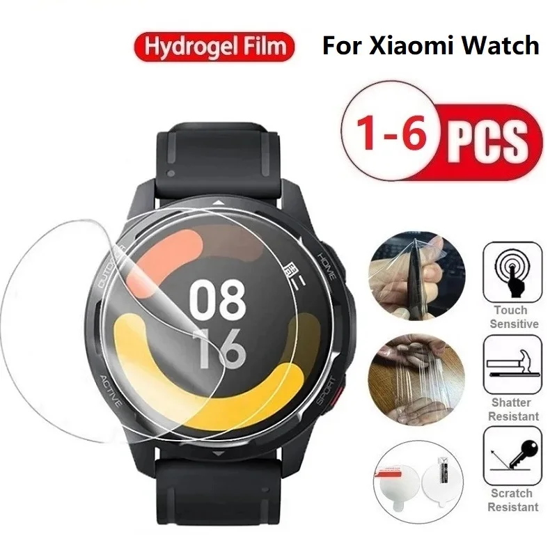 Film pelindung untuk Xiaomi Mi Watch warna 2 olahraga hidrogel Film bukan pelindung layar kaca untuk Mi Watch Lite Revovle aktif