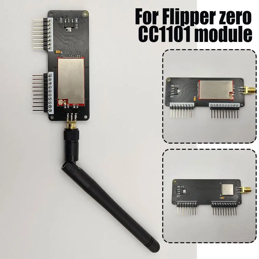 High Gain CC1101 Expansion Board For Flipper Zero Modification Module WiFi Multiboard Ghz Wireless Module Development Board