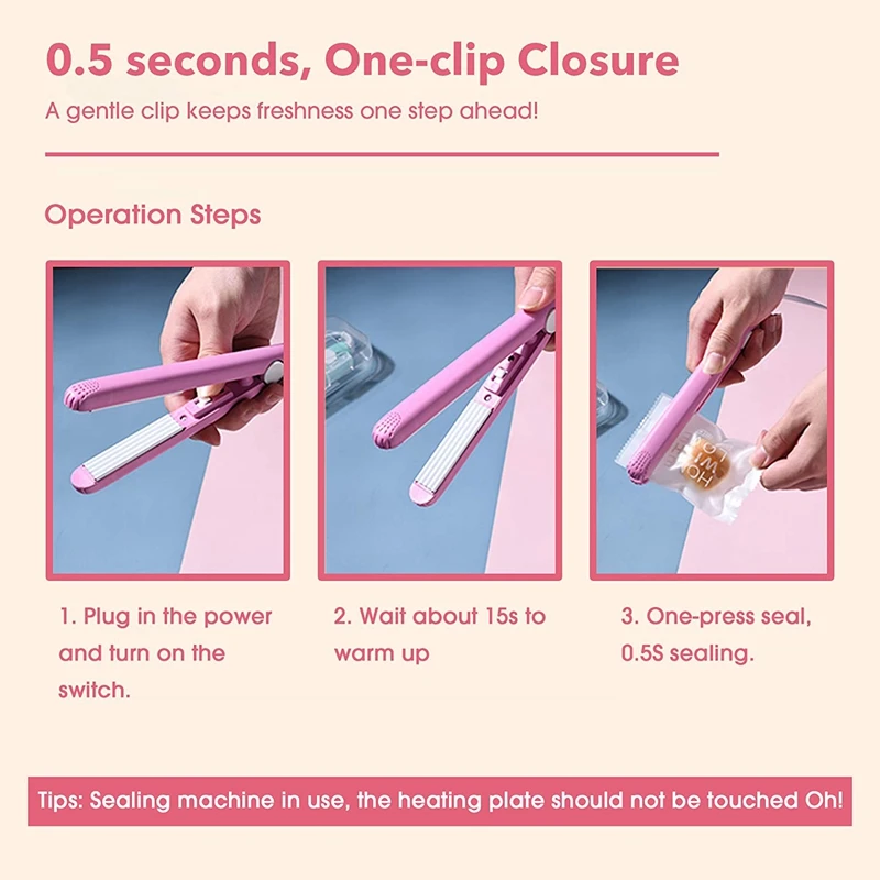 家庭用ヒートシーラー,食品保存,カラー,ストリート,マニキュアストリップ,フードコネクター