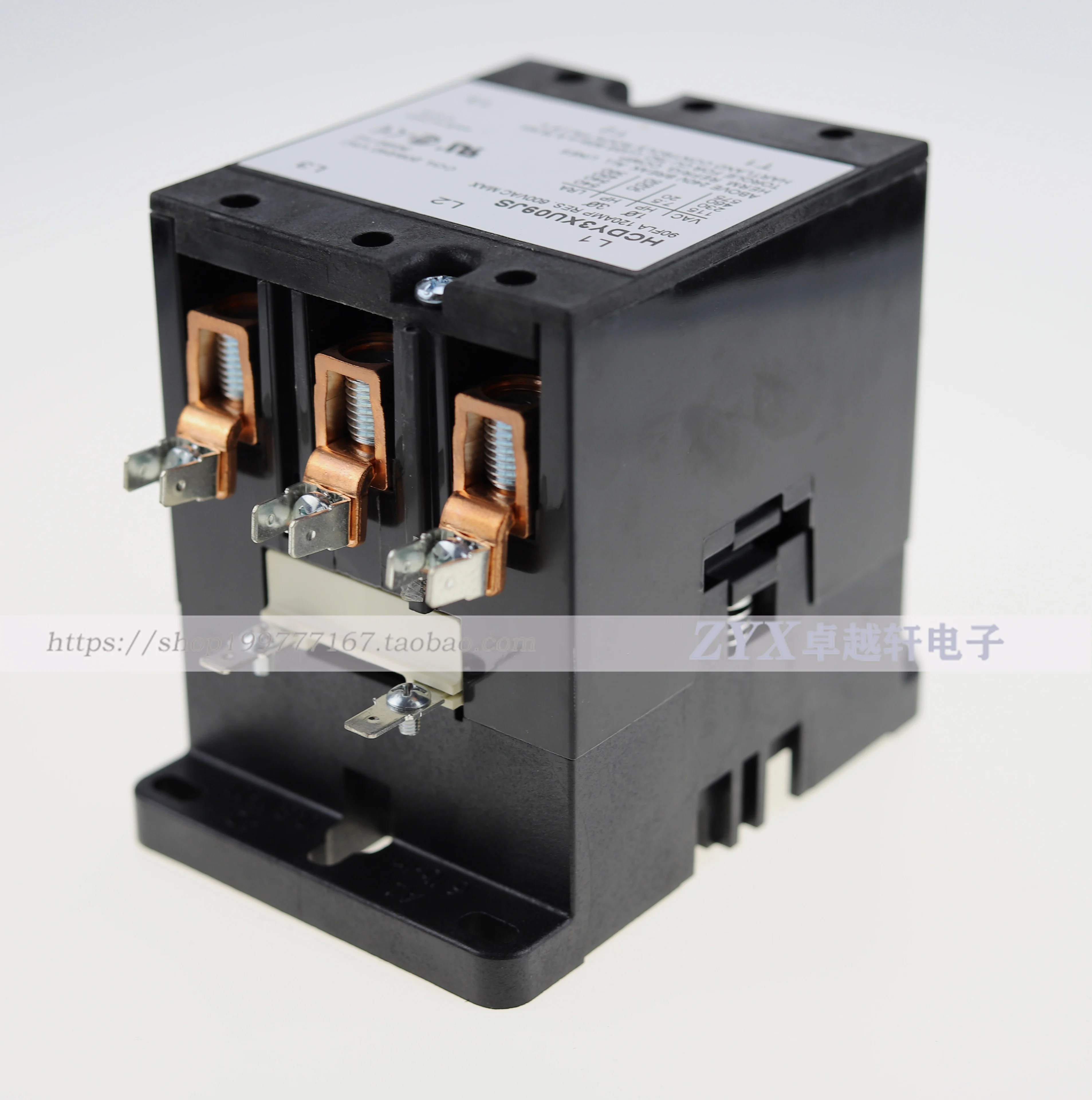 HCDY3XU09JS 208V-240VAC 90A Hartland Controls Three-Phase AC Contactor