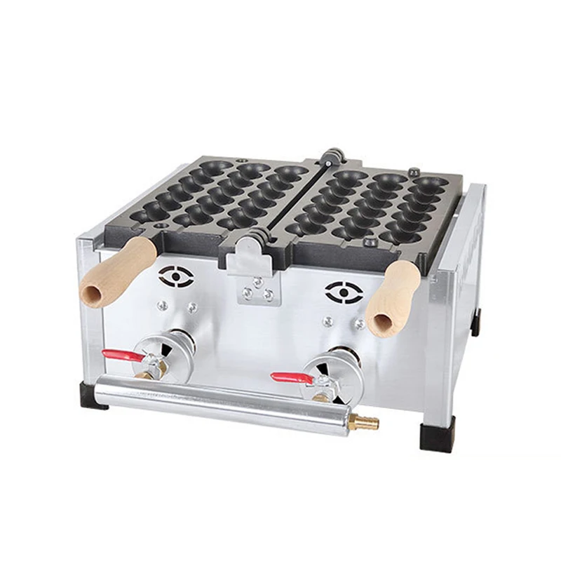 

Gas Skewer Waffle Maker Machine Non Stick Ball Shaped Waffle Baker Quail Egg Skewer Haws Shape Waffle Baking Machine
