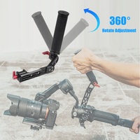 360°Adjustable Aluminum Sling Handle Handgrip Extension Grip for DJI Ronin RS4/Pro /RS3 Pro /RS3 Mini/RSC2 Gimbal Stabilizer