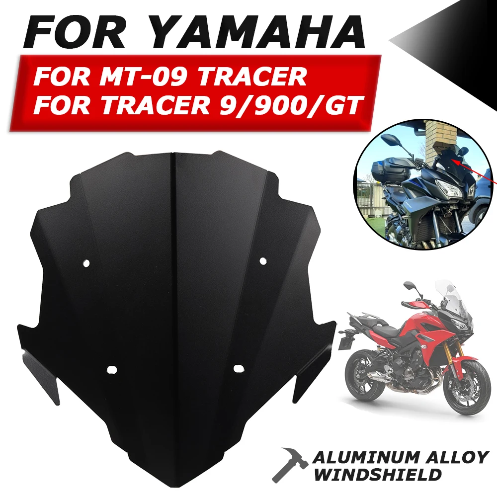 Windscreen Windshield Deflector Protector Wind Screen For YAMAHA MT-09 TRACER MT09 TRACER 900 GT 9 GT 900GT 9GT 2021 2022 2023